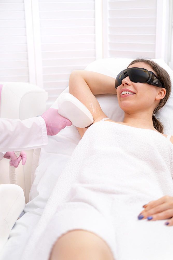 Depilacja laserowa pach