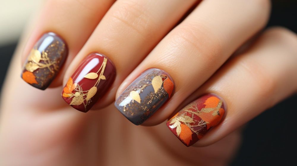 Jesienne paznokcie
