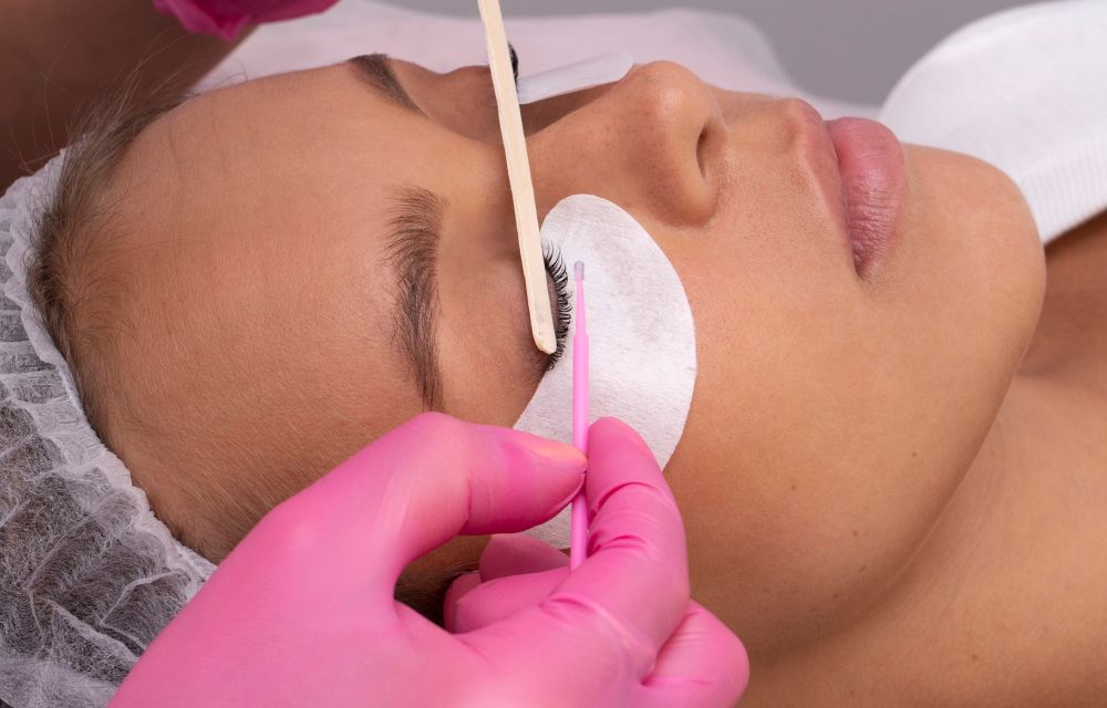 Laminacja rzęs efekty