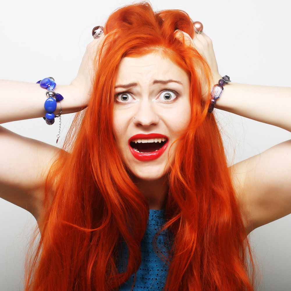 Jaka farba pokryje rude włosy