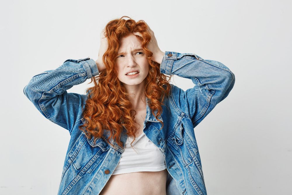 Jaki kolor położyć na rude włosy